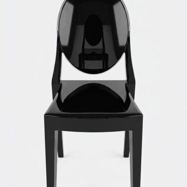 Luxe Black Velvet & Gold Frame Armchair