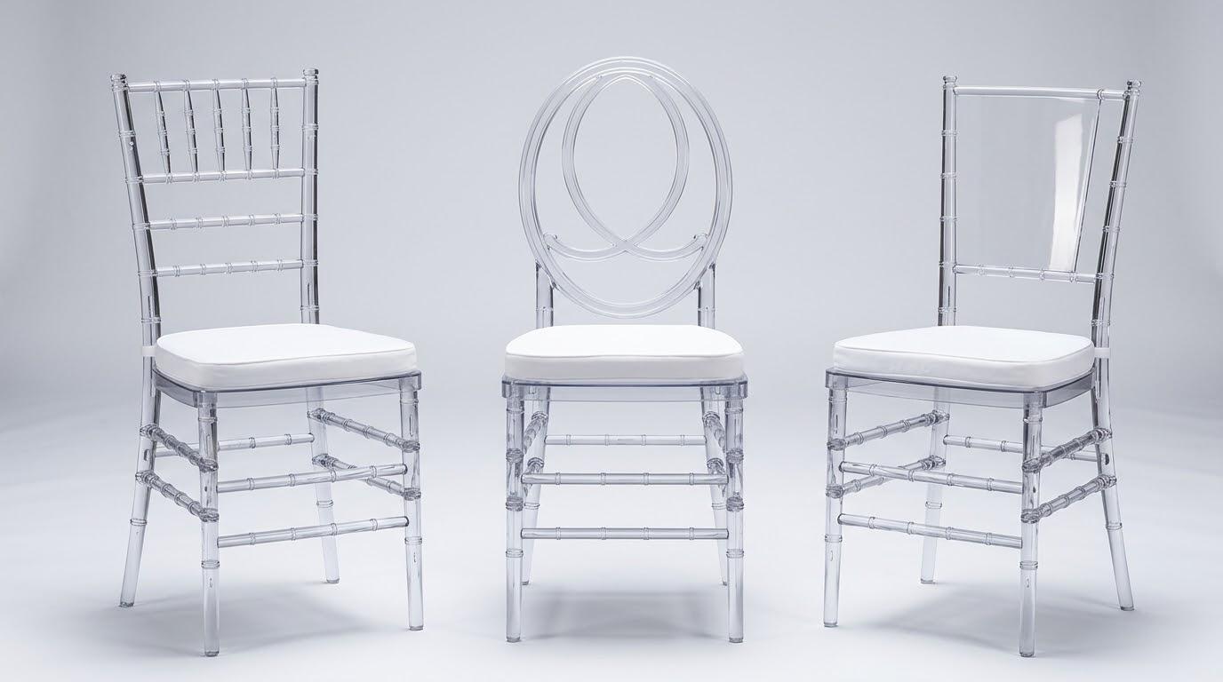 Clear Acrylic Event Chairs