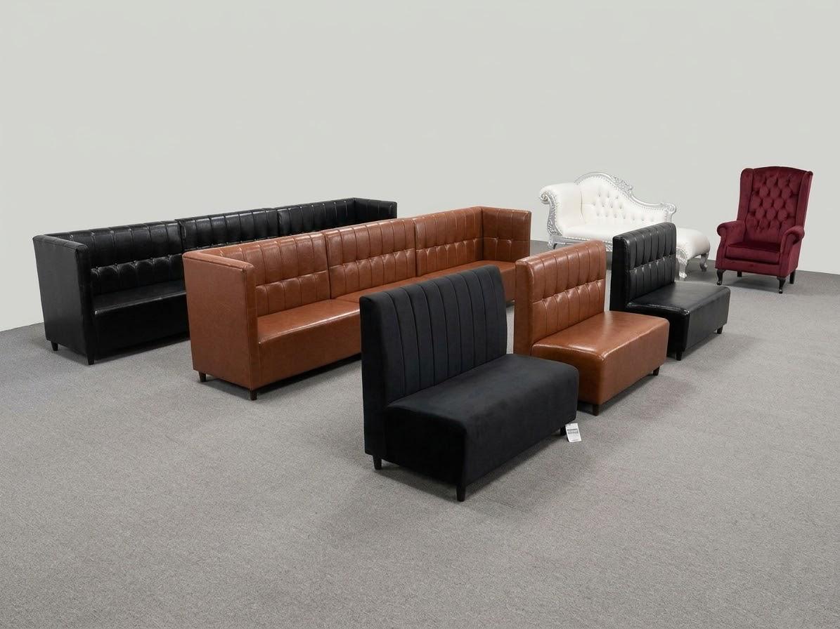 Modular Tufted Restaurant Booths & VIP Banquettes